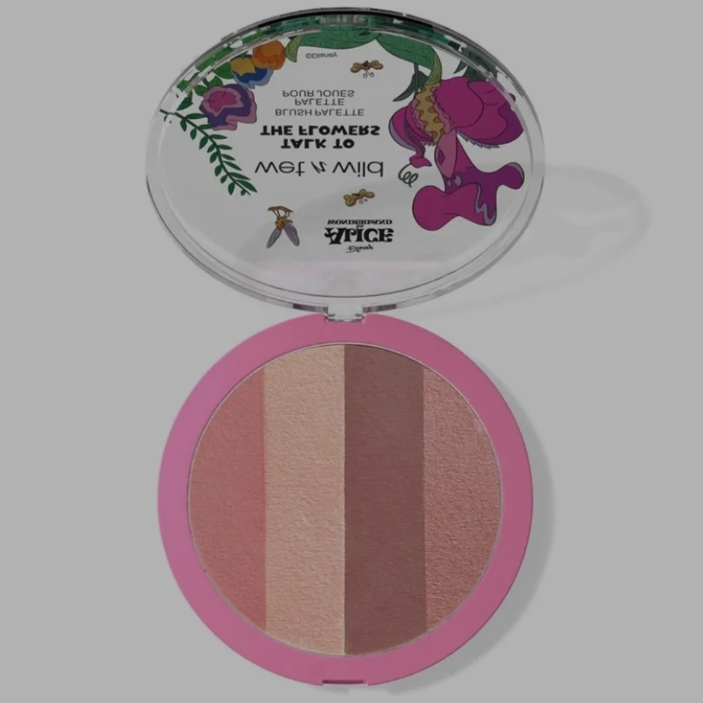 NEW! BLUSH PALETTE Wet n Wild Limitd Ed. Alice in Wonderland     Disney
